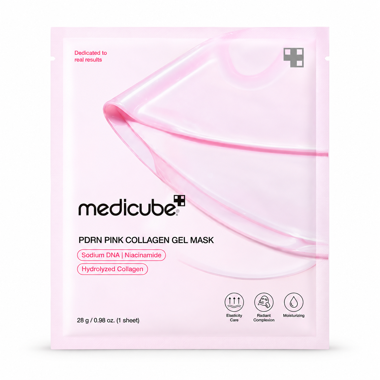 PDRN Pink Collagen Gel Mask (28gm × 4pcs) PDRN Pink Collagen Gel Mask (28gm × 4pcs) - Image 1